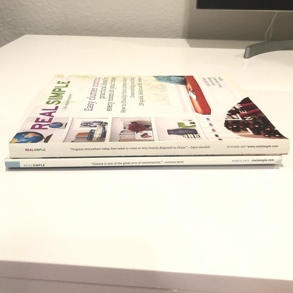 Real Simple Magazine Set of 2 - Picture 4 of 4